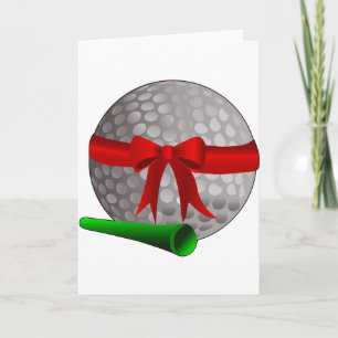 Golf Holiday Card