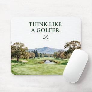 Golf Home Décor Collection   Premium  Mouse Mat