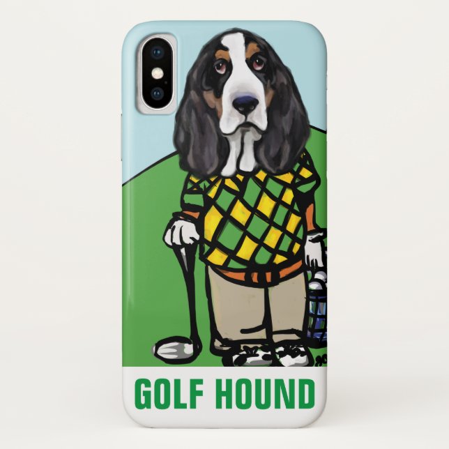 GOLF HOUND Case-Mate iPhone CASE (Back)
