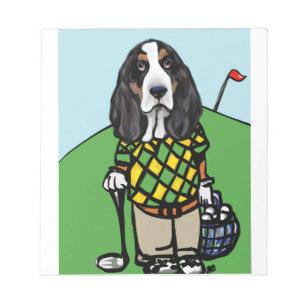 GOLF HOUND NOTEPAD