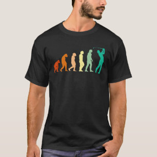 Golf Human Evolution Golfers Golf Players Golfing T-Shirt