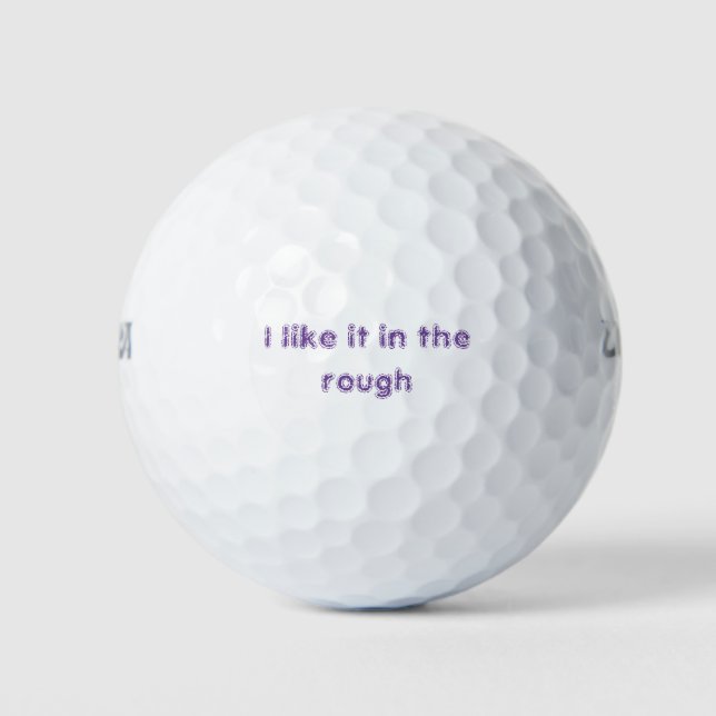 golf humour 1 golf balls (Front)