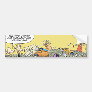 Golf Humour Bumper Sticker
