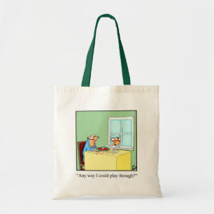 Golf Humour Cartoon Tote Bag
