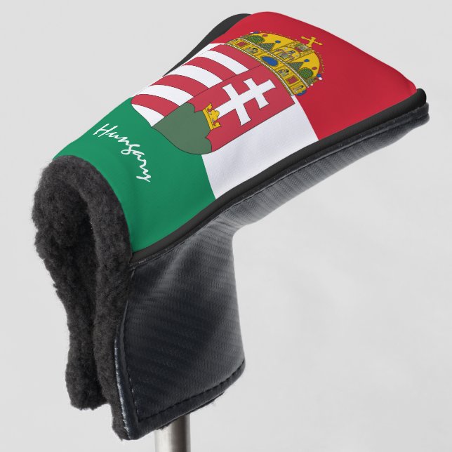Golf Hungary & Hungarian Flag / Golf Clubs Covers (3/4 Front)