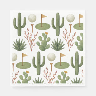 Golf in Arizona Napkins