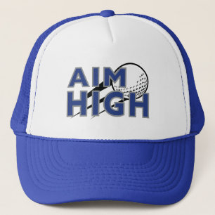 Golf Infusion "AIM HIGH" Golf Trucker Hat