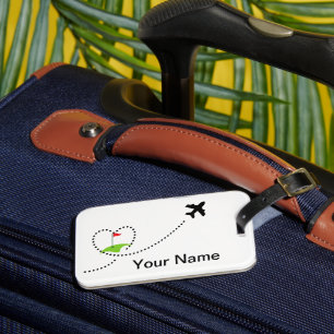 Golf Infusion Designed Traveler Luggage Tag