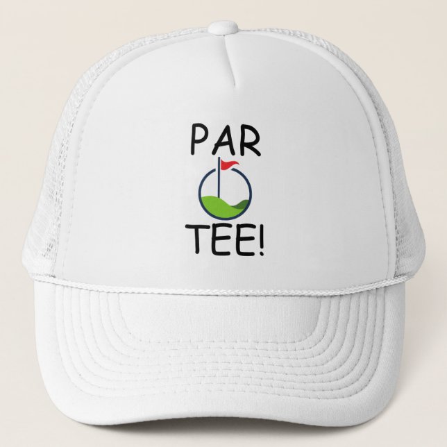 Golf Infusion "PAR TEE" Golf Logo | Golf Hat (Front)