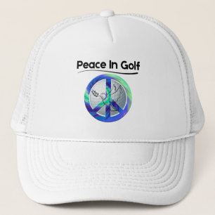 Golf Infusion "Peace In Golf" Golfer's Trucker Hat