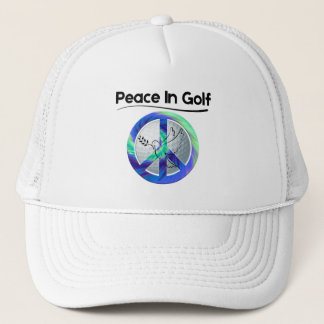 Golf Infusion "Peace In Golf" Golfer's Trucker Hat