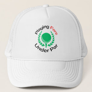 Golf Infusion "Playing For Under Par" Golf Trucker Hat