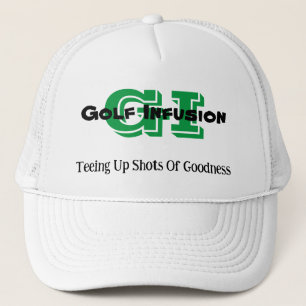 Golf Infusion Teeing Up Shots Of Goodness Trucker Hat