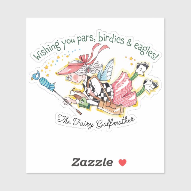 Golf Inspiration Fairy Golfmother Cut Out (Sheet)