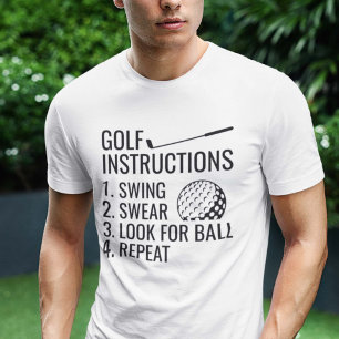 Golf Instructions T-Shirt