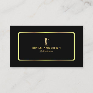 Golf Instructor Business Card