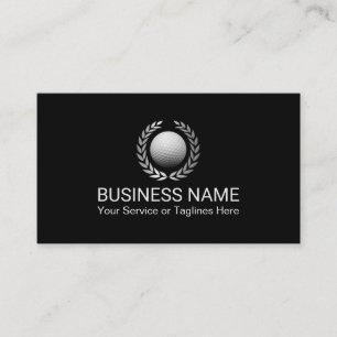 Golf Instructor Golf Club Professional Business Card