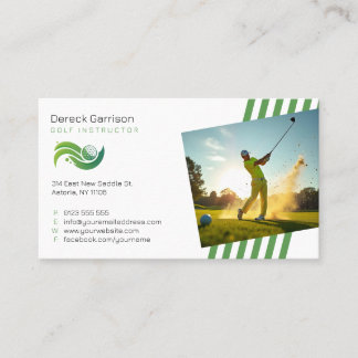 Golf Instructor | Professional Teacher Business Card