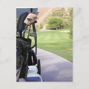 Golf Invitation Postcard