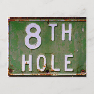 Golf Invitation Postcard