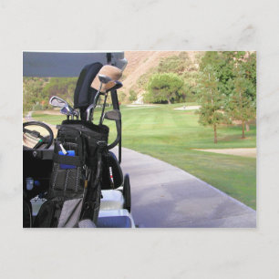 Golf Invitation Postcard