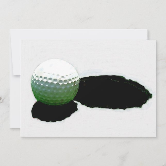 Golf Invitations Announcements (Front)