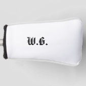 Golf Iron Head Cover - You Personalise (Front)