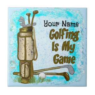 Golf is my Game   Tile