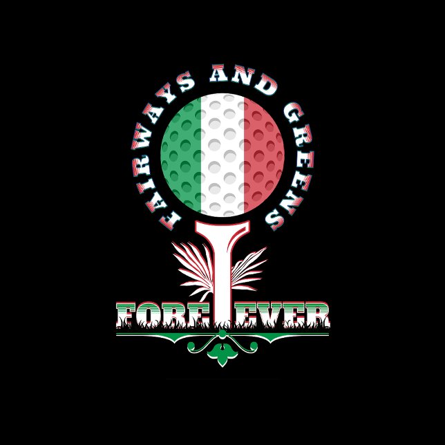GOLF ITALY FATHER MOTHER TEAM LEAGUE T-Shirt (Creator Uploaded)