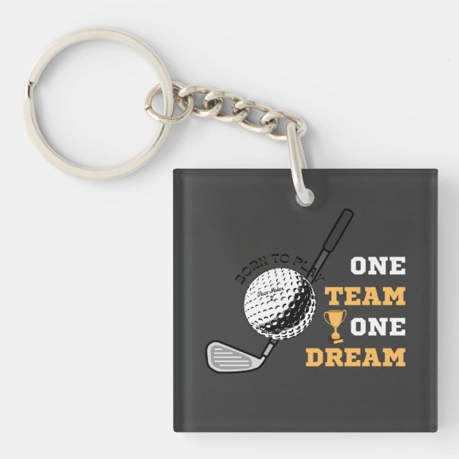 GOLF  KEY RING (Front)