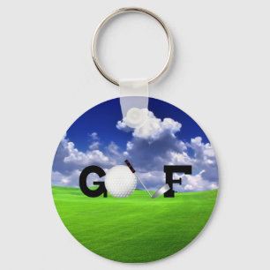 Golf Key Ring