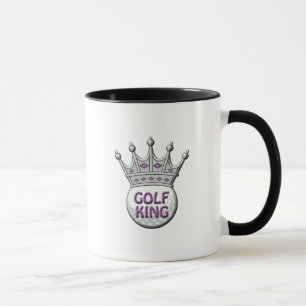 Golf King Father's Day Dadism Gift Mug