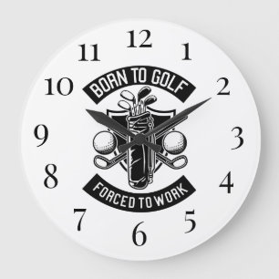 Golf Large Clock