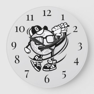 Golf Large Clock