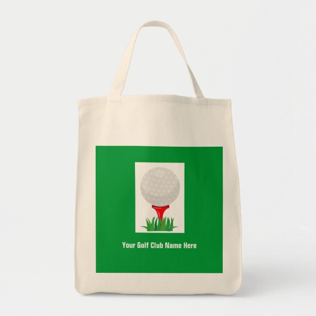 "Golf League" Customised Golf Tote Bag (Front)