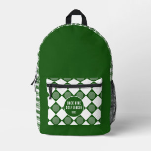 Golf League Pride: Personalised Golf Club Backpack