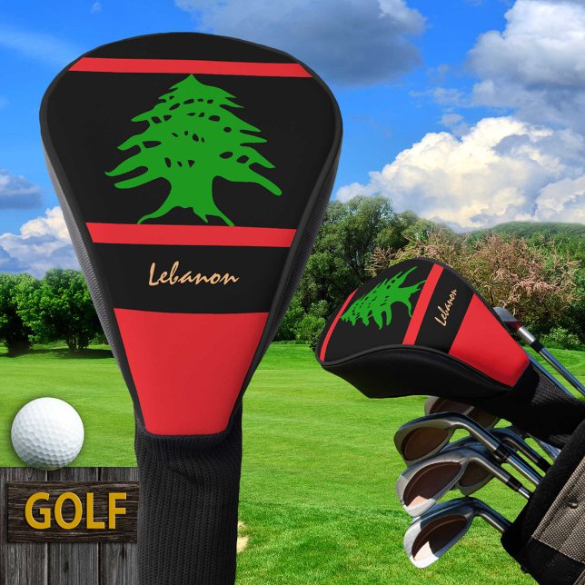Golf Lebanon & Lebanese Flag RE2 /Golf Clubs Cover (Creator Uploaded)