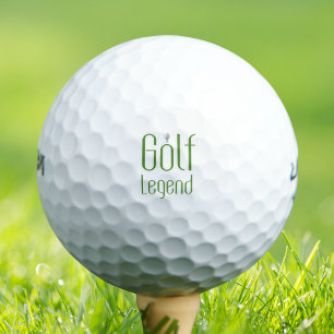 Golf legend vintage golf ball