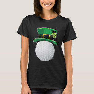 Golf Leprechaun Irish Hat  St Patrick s Day T-Shirt