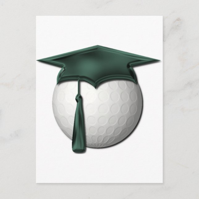 Golf Lessons Postcard (Front)