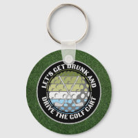 Golf Let's get drunk and drive the golf cart green