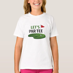 Golf Let's Par Tee for Golfer