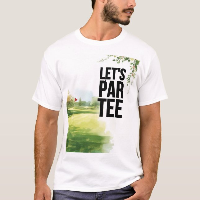 Golf Let's Par Tee on golf course (Front)