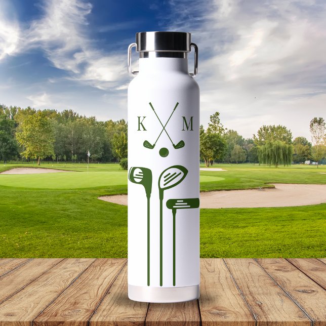 Golf Logo Gift For Friend Sport Golf Club Custom Water Bottle (Creator Uploaded)