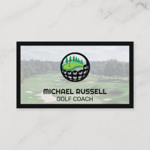 Golf Logo   Golf Course Business Card