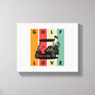 Golf-Love Canvas Print