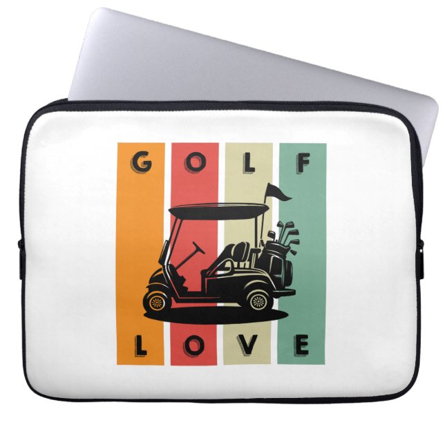 Golf-Love Laptop Sleeve (Front)