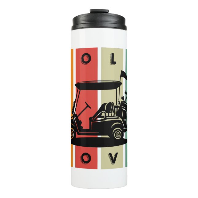 Golf-Love Thermal Tumbler (Front)