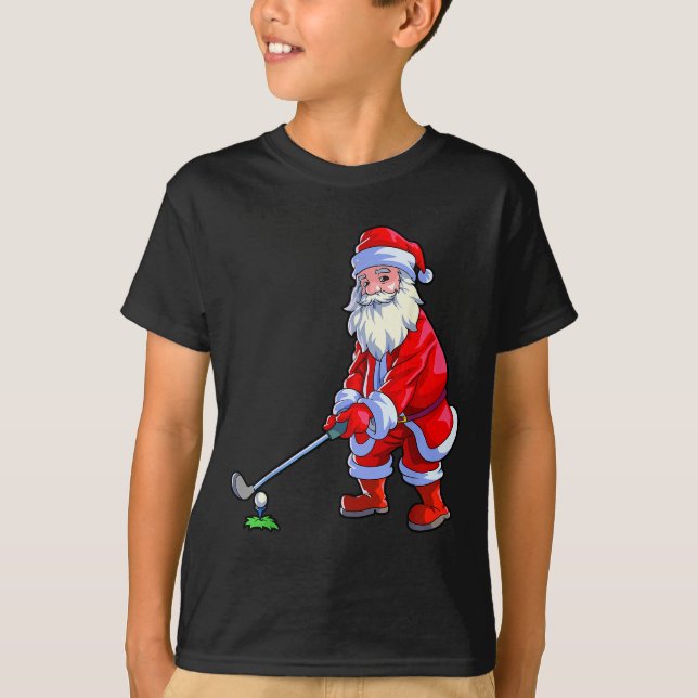 Golf Lover Christmas Shirt Men Golf Club Golfing S (Front)