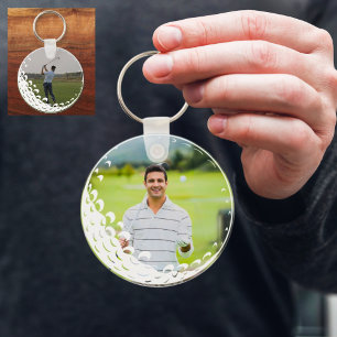 Golf Lover Create Your Own Keepsake Keychain